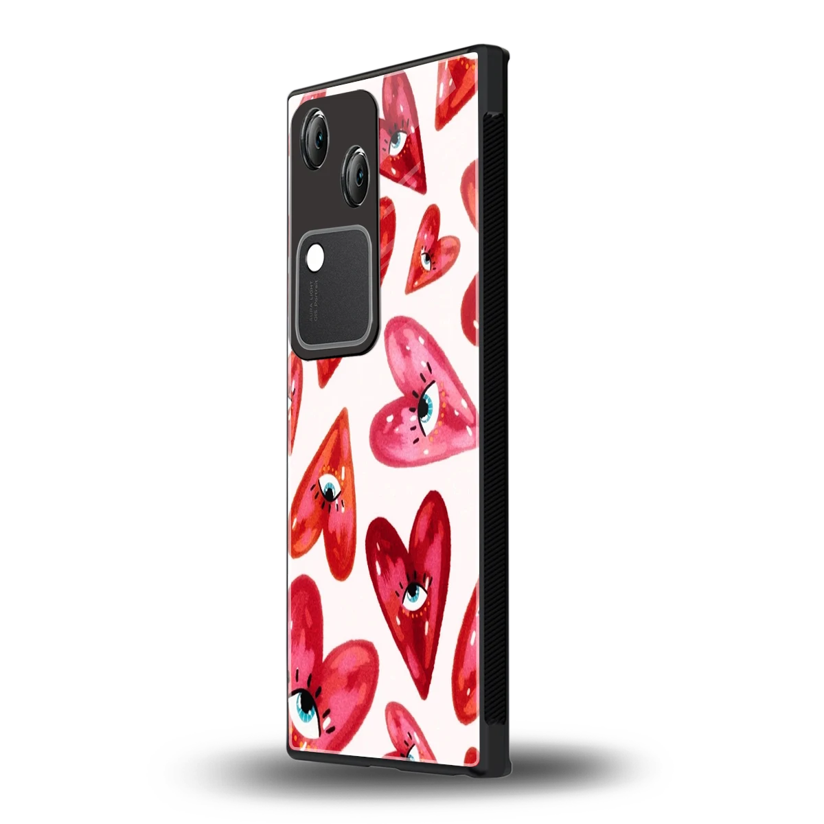 Lash Love vivo v30 mobile cover | shockproof glass phone case