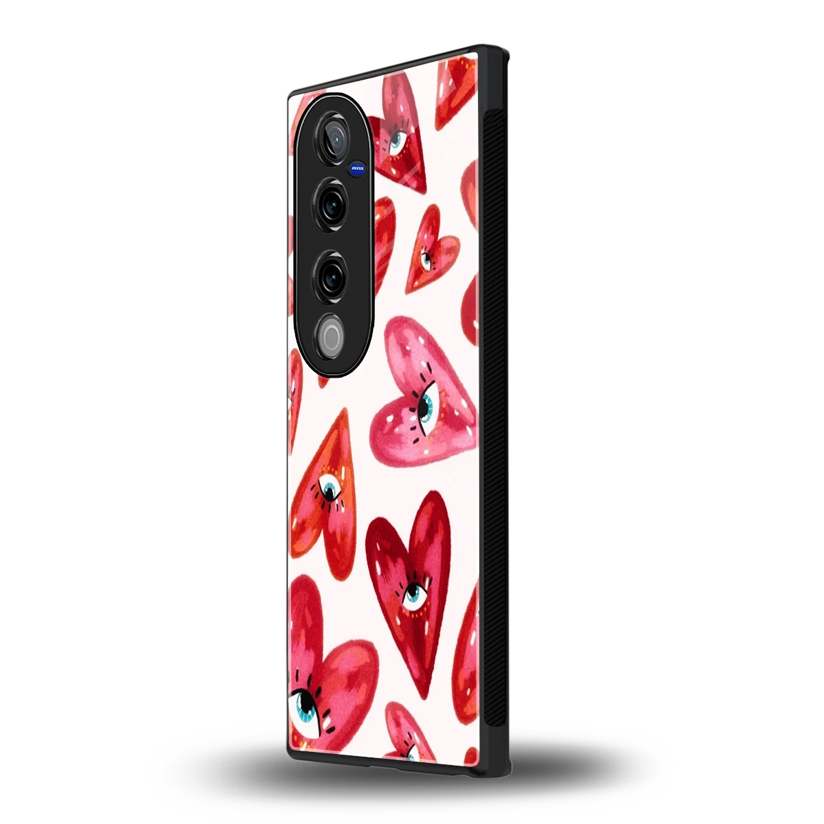 Lash Love vivo v40 pro mobile cover | shockproof glass phone case