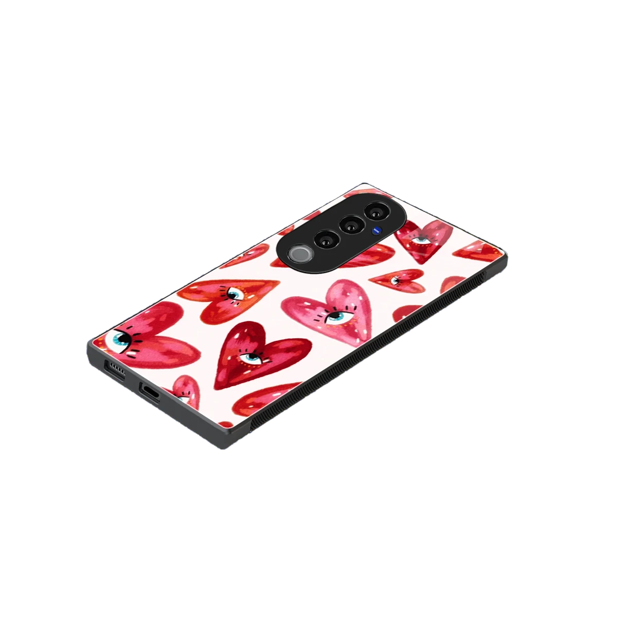 Lash Love stylish phone case for vivo v40 pro | glossy glass and slim fit