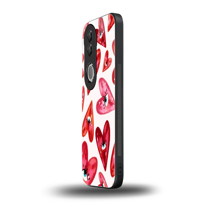 Lash Love vivo v50 mobile cover | shockproof glass phone case