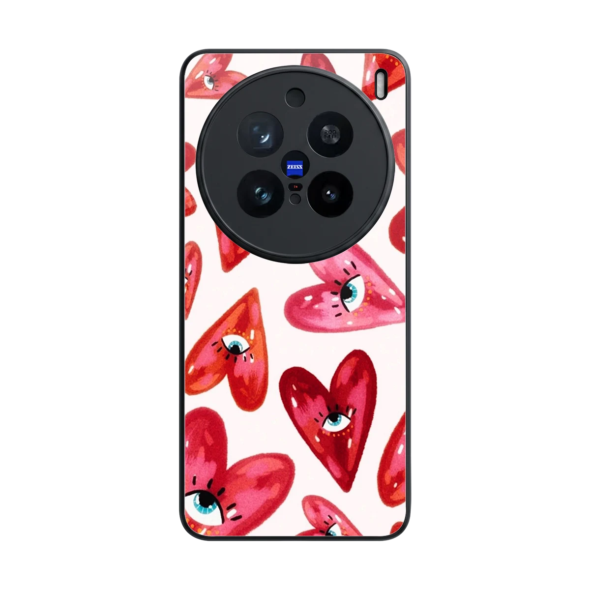 Lash Love back phone cover | glass case for vivo x200 pro