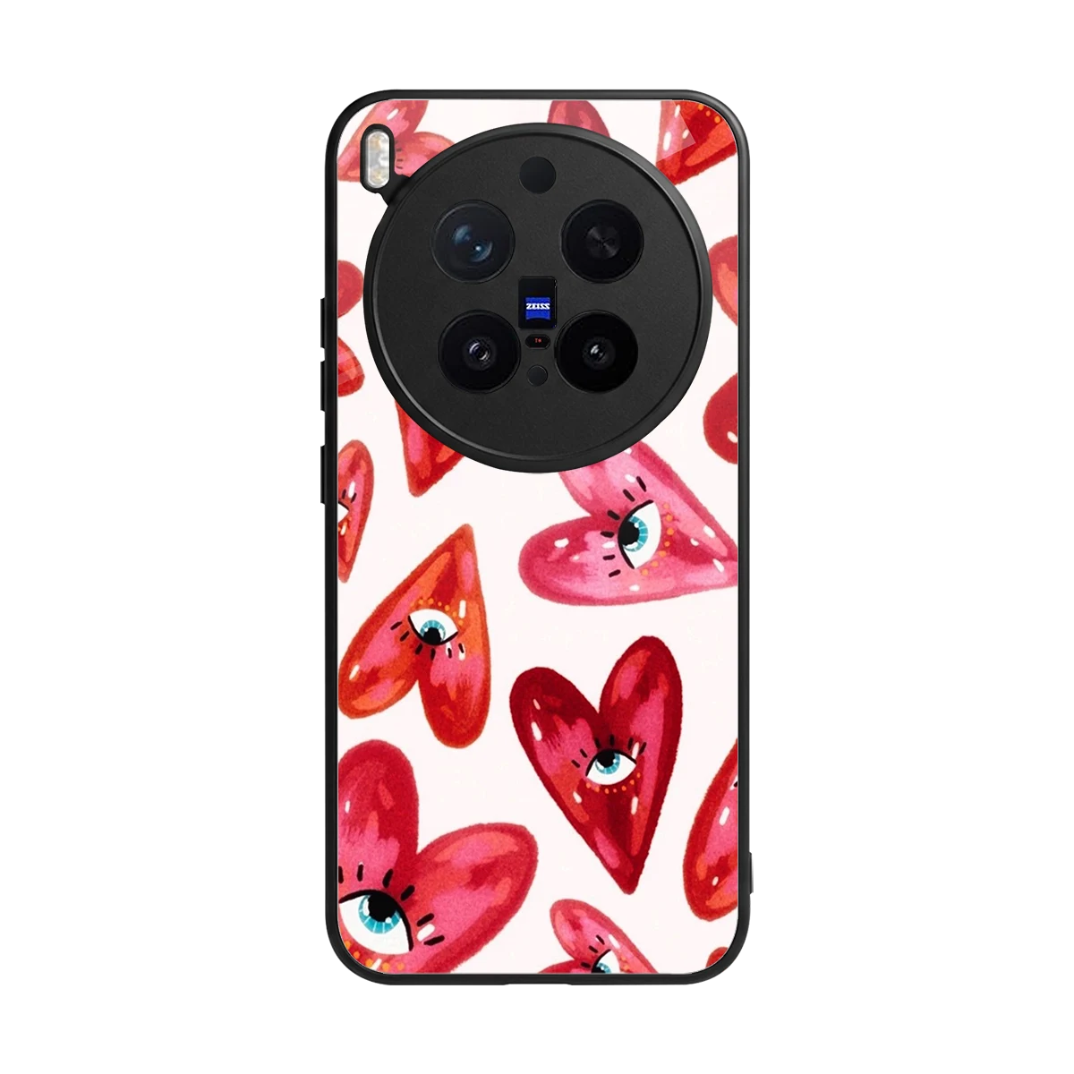 Lash Love back phone cover | glass case for vivo x300 pro