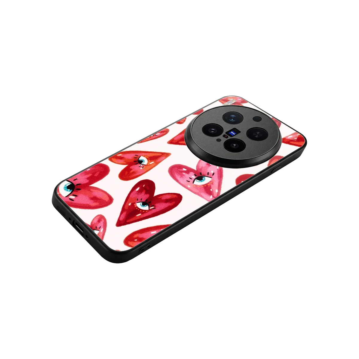Lash Love stylish phone case for vivo x300 pro | glossy glass and slim fit