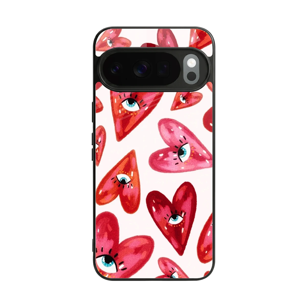 Lash Love back phone cover | glass case for google pixel 10 pro