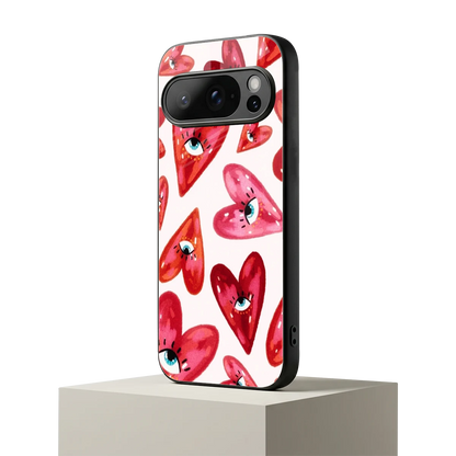 Lash Love google pixel 10 pro mobile cover | shockproof glass phone case