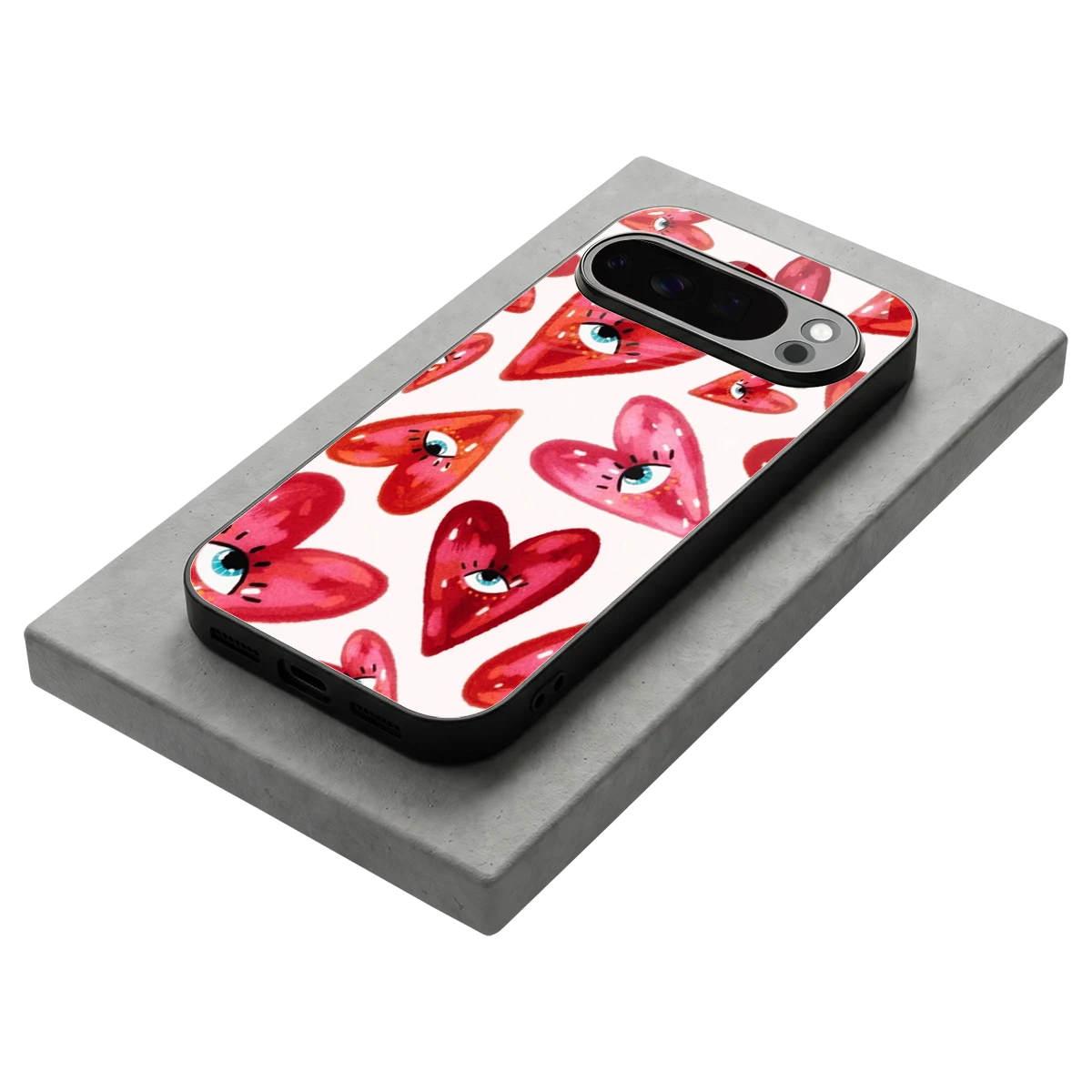 Lash Love stylish phone case for google pixel 10 pro | glossy glass and slim fit
