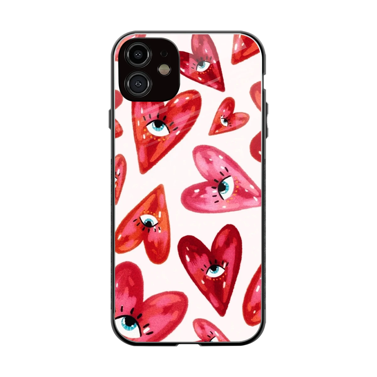 Lash Love back phone cover | glass case for iphone 12