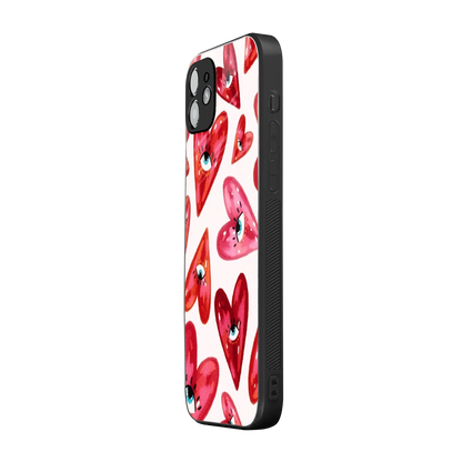 Lash Love iphone 12 mobile cover | shockproof glass phone case