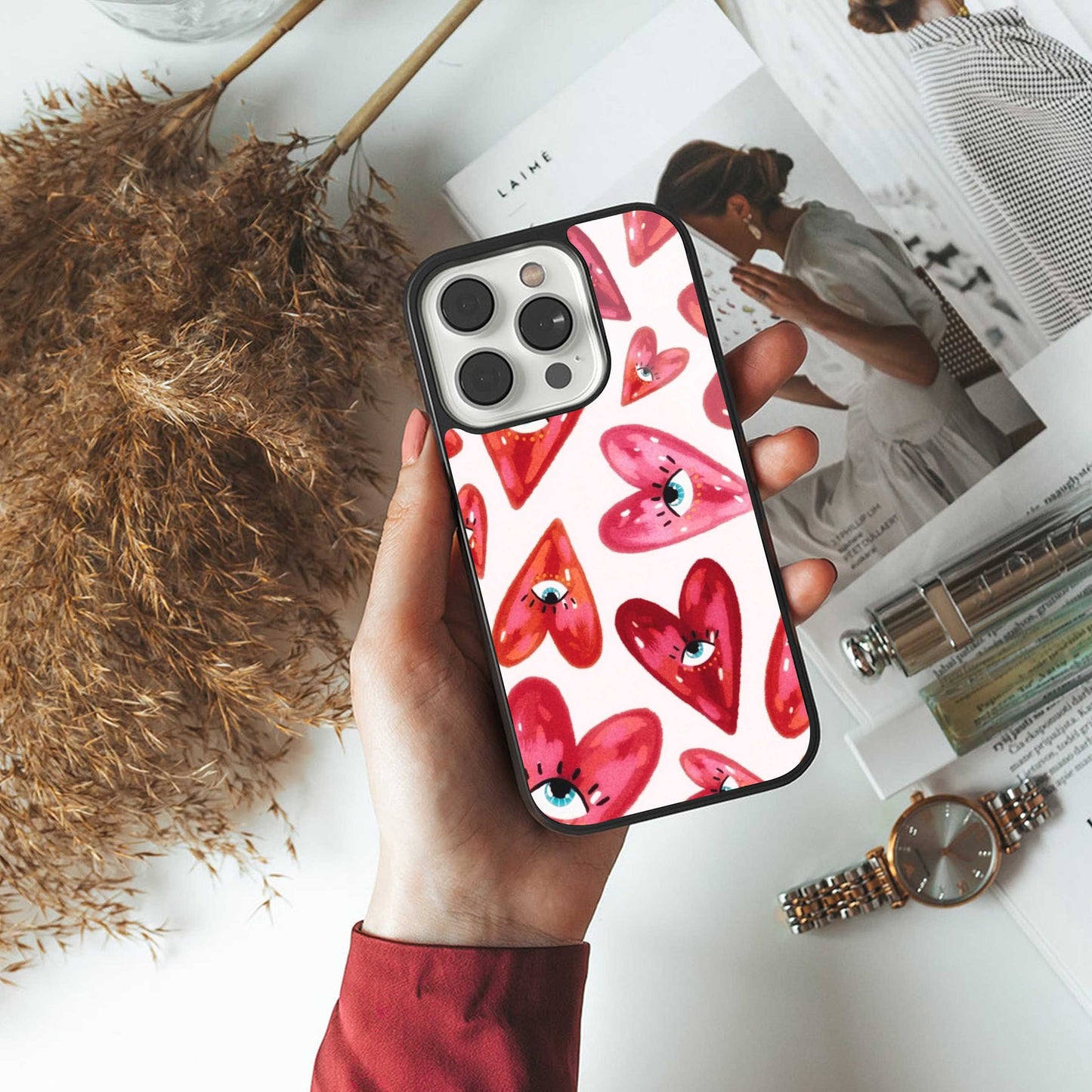 Lash Love Phone Case for Iphone 16 | Glass Case