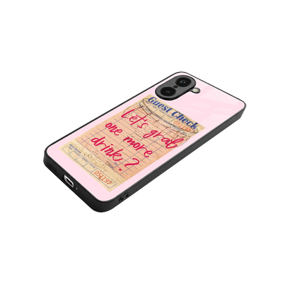 Last Call stylish phone case for oneplus nord ce5 5g | glossy glass and slim fit