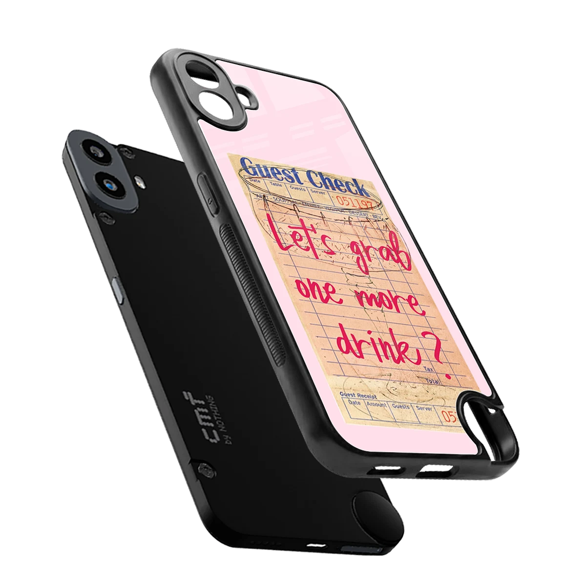 Last Call sleek cmf nothing phone 1 cover with tempered glass back and TPU edges