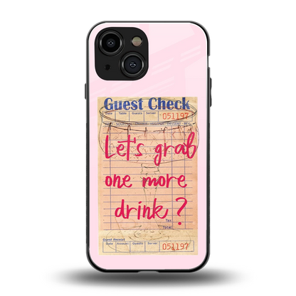 Last Call back phone cover | glass case for iphone 13 mini