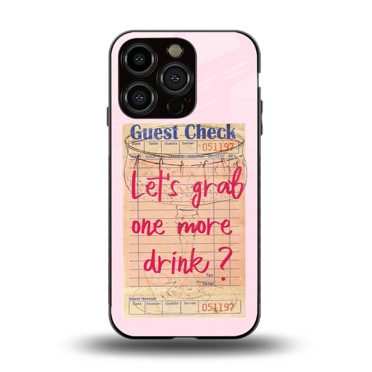 Last Call back phone cover | glass case for iphone 13 pro