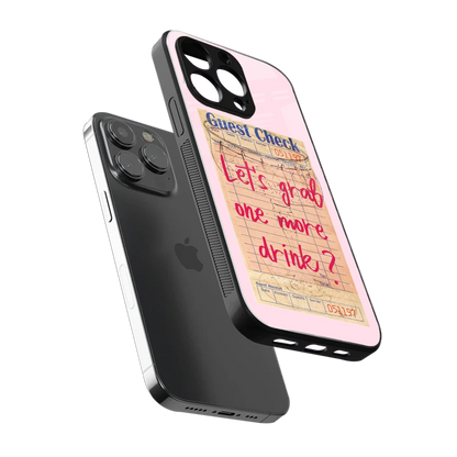 Last Call sleek iphone 13 pro cover with tempered glass back and TPU edges
