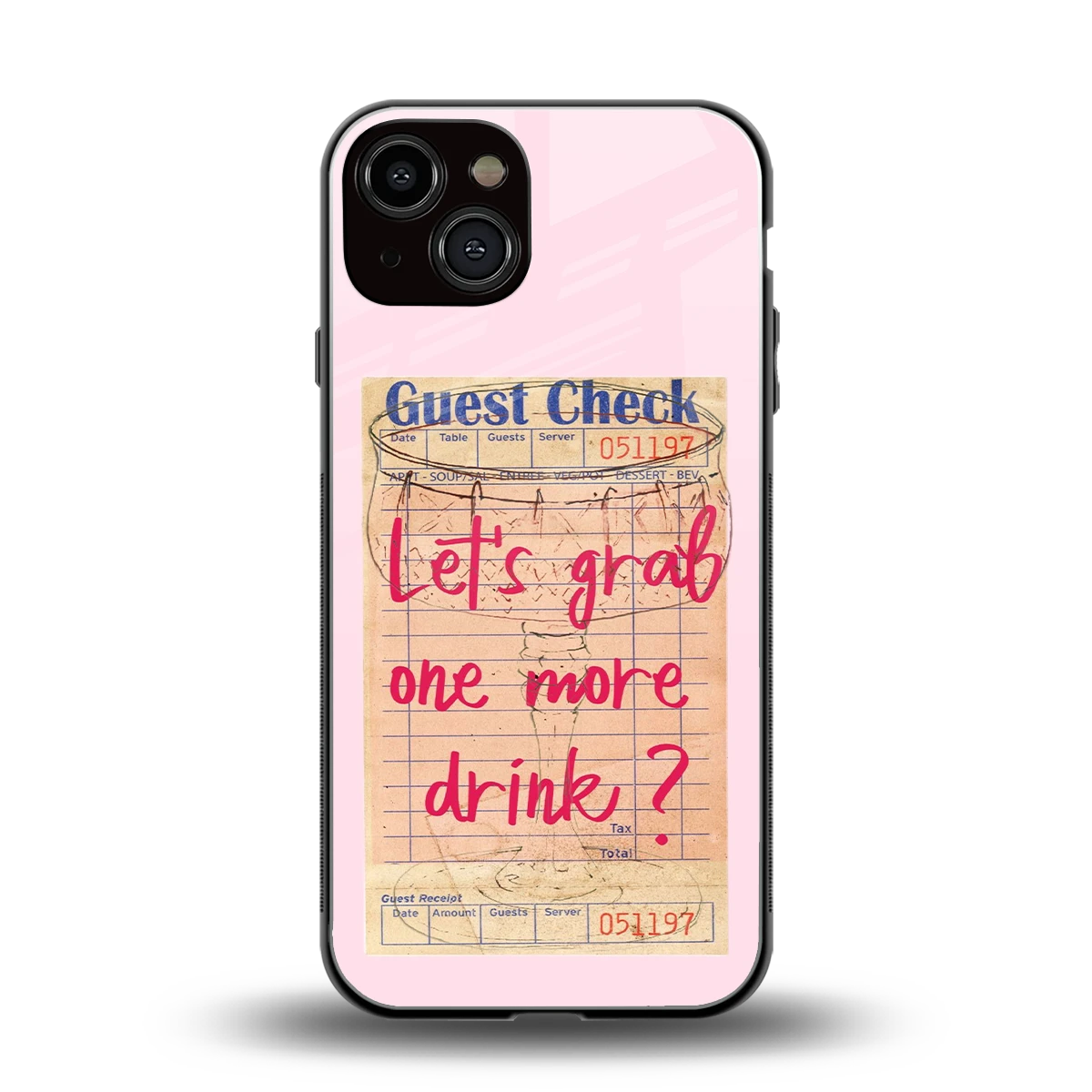 Last Call back phone cover | glass case for iphone 13