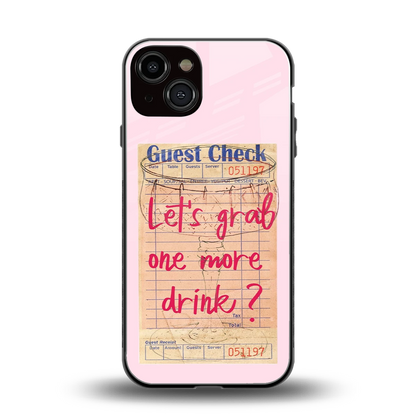 Last Call back phone cover | glass case for iphone 13
