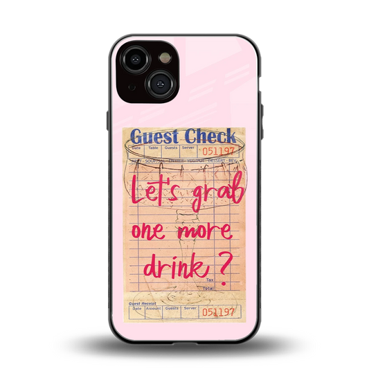 Last Call back phone cover | glass case for iphone 13