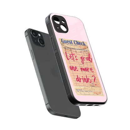 Last Call sleek iphone 14 plus cover with tempered glass back and TPU edges