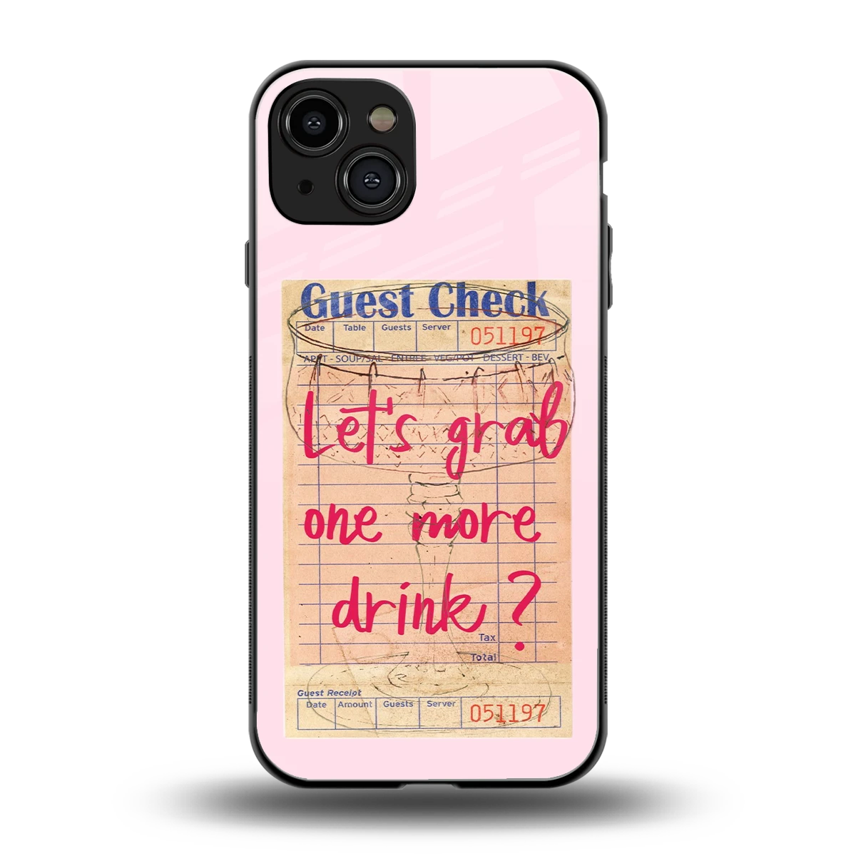 Last Call back phone cover | glass case for iphone 15