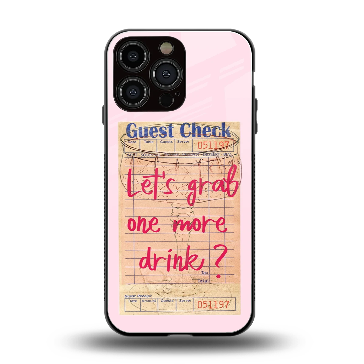 Last Call back phone cover | glass case for iphone 16 pro max