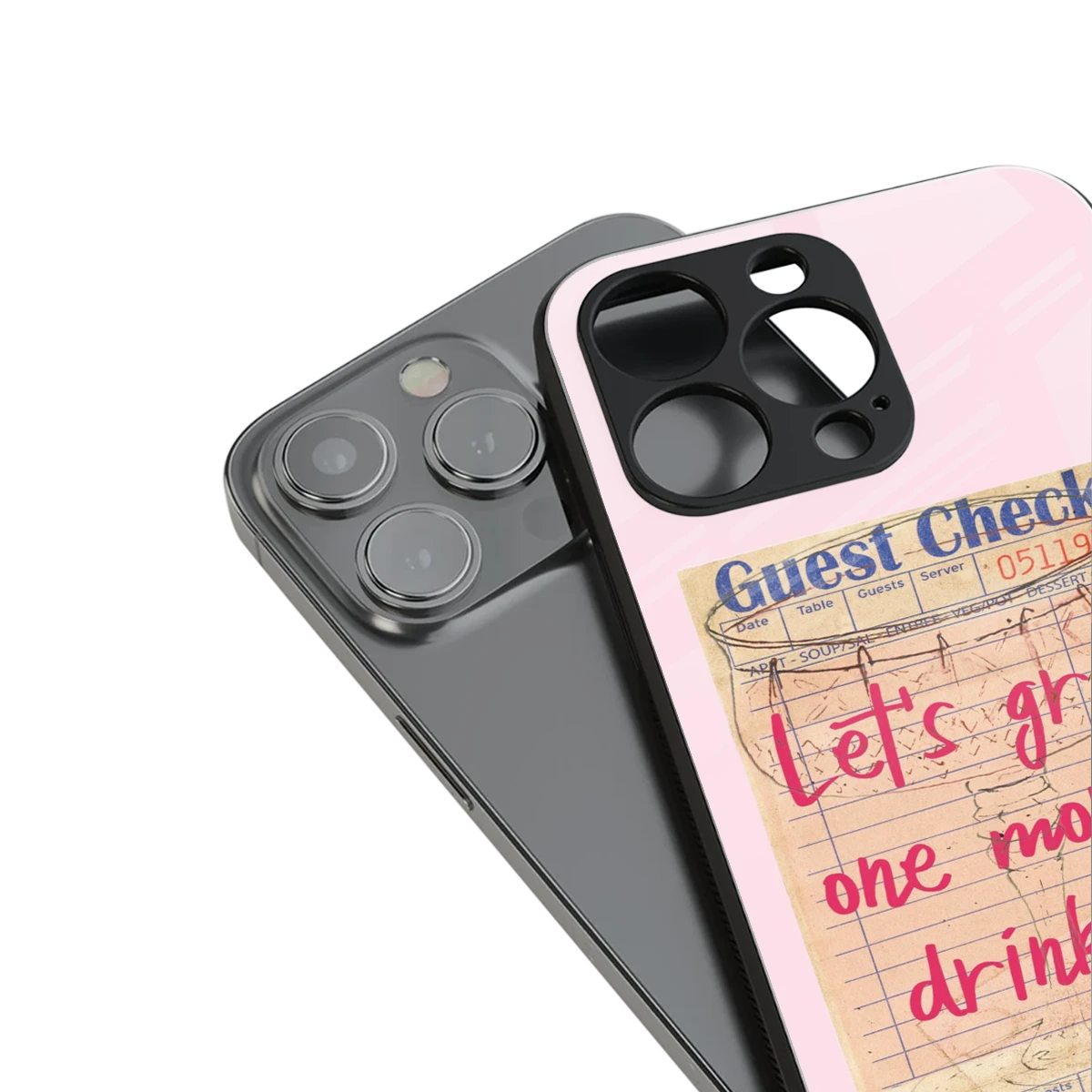 Last Call stylish phone case for iphone 16 pro max | glossy glass and slim fit