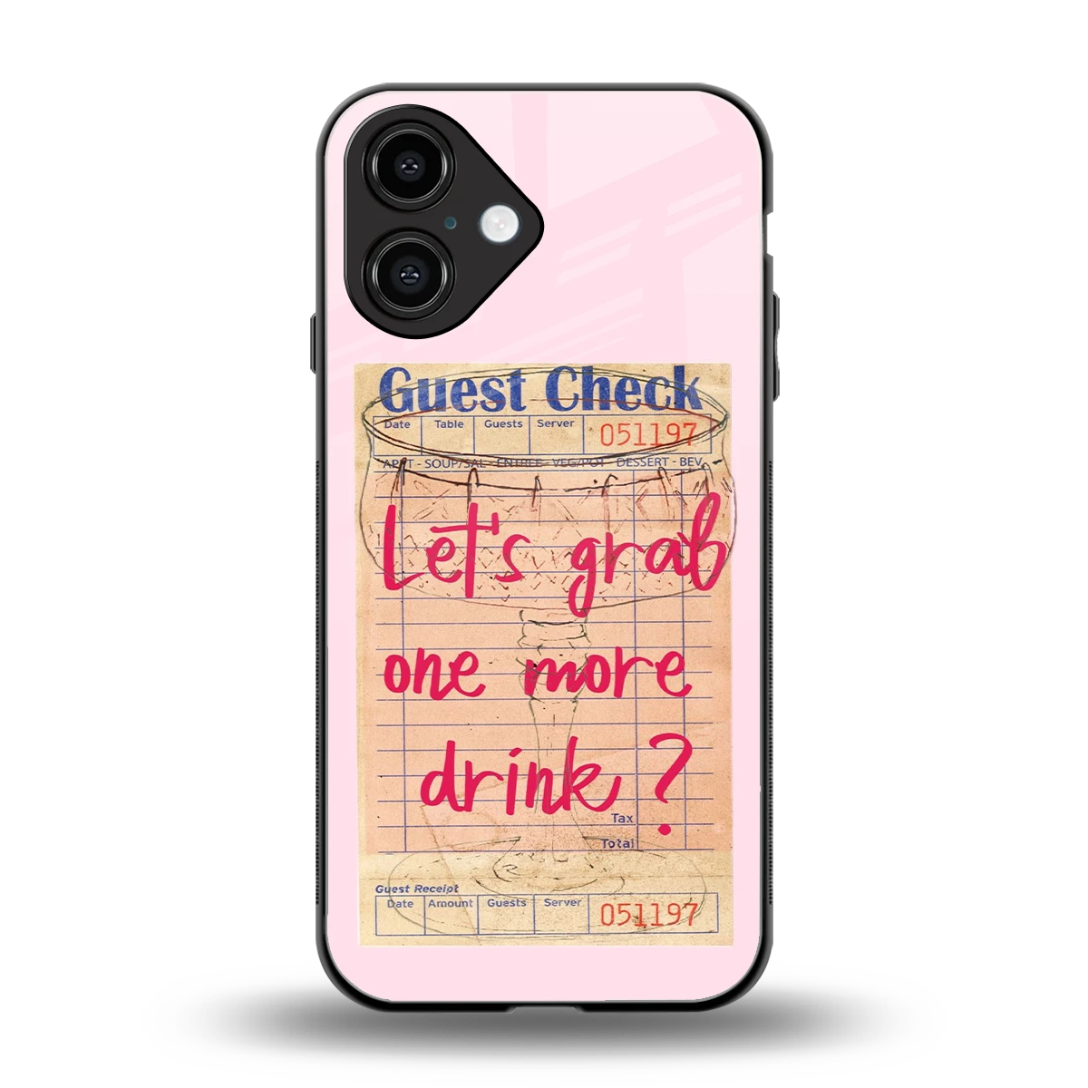 Last Call back phone cover | glass case for iphone 16