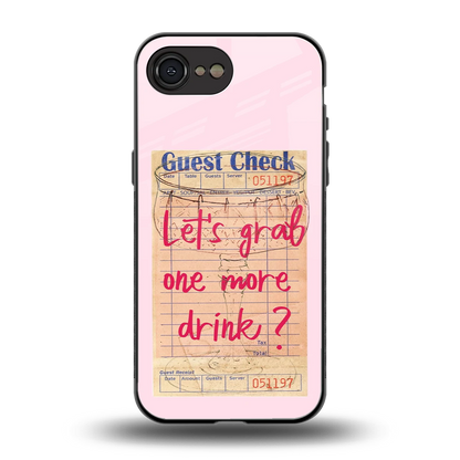 Last Call back phone cover | glass case for iphone 17e