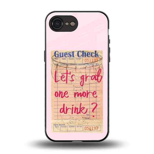 Last Call back phone cover | glass case for iphone 17e