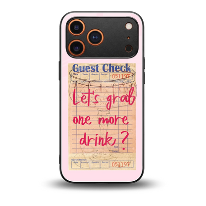 Last Call back phone cover | glass case for iphone 17 pro