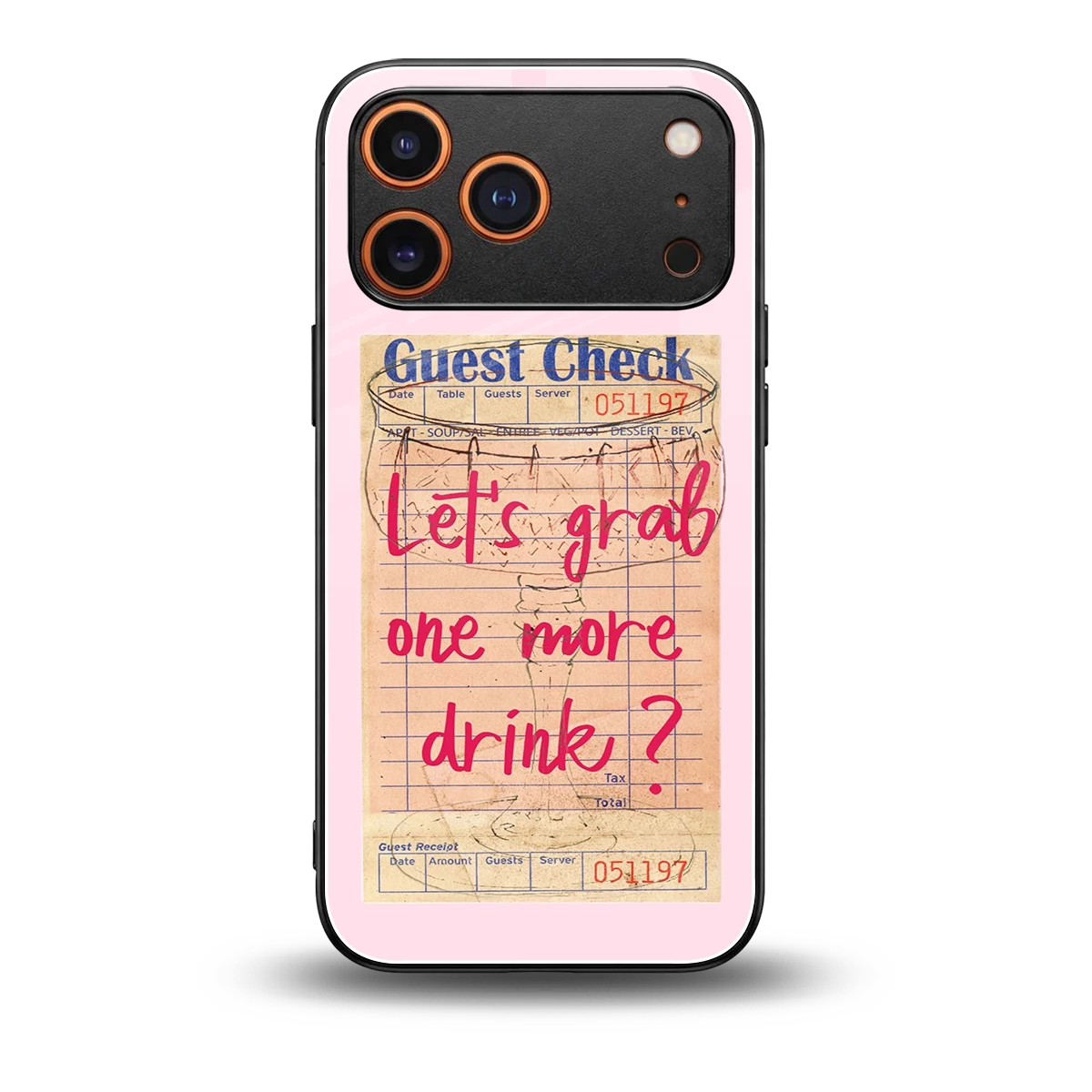 Last Call back phone cover | glass case for iphone 17 pro max