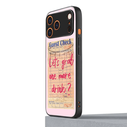 Last Call iphone 17 pro max mobile cover | shockproof glass phone case