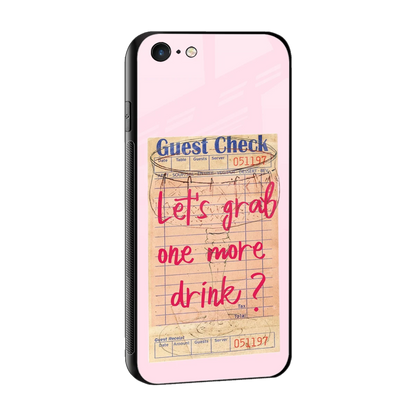 Last Call sleek iphone 6 cover with tempered glass back and TPU edges