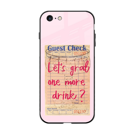 Last Call back phone cover | glass case for iphone 6