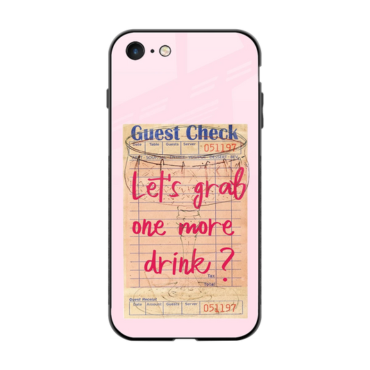Last Call back phone cover | glass case for iphone 7