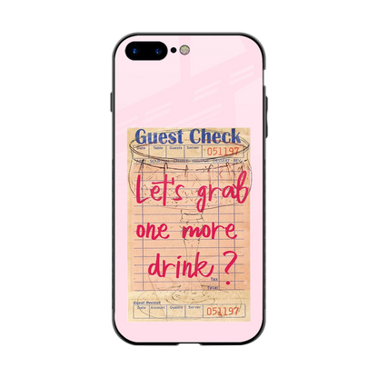 Last Call back phone cover | glass case for iphone 8 plus