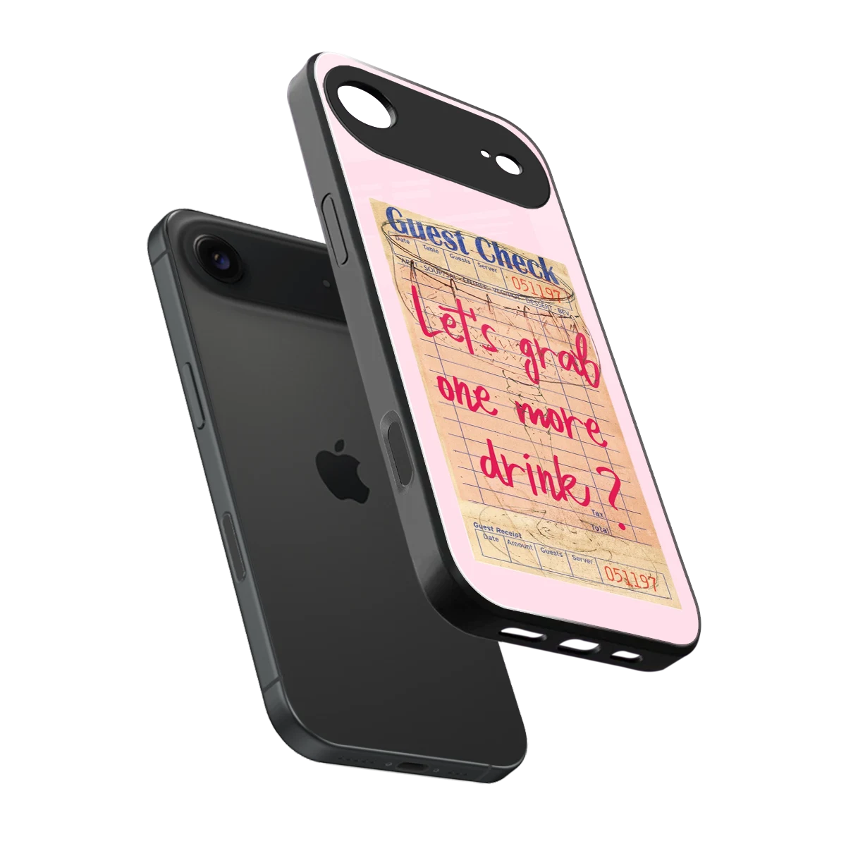 Last Call sleek iphone air cover with tempered glass back and TPU edges