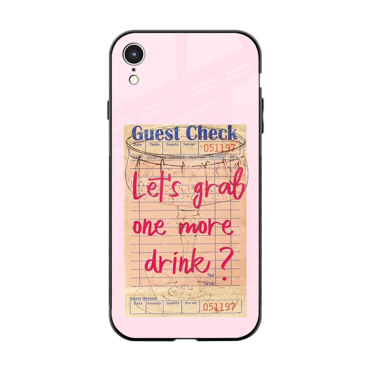Last Call back phone cover | glass case for iphone xr