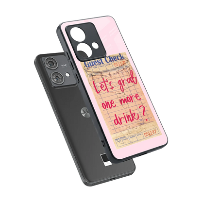 Last Call sleek motorola edge 40 neo 5g cover with tempered glass back and TPU edges