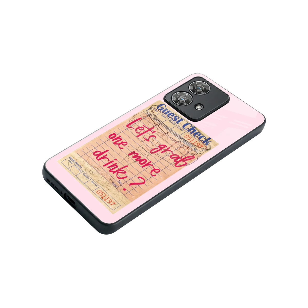 Last Call stylish phone case for motorola edge 40 neo 5g | glossy glass and slim fit