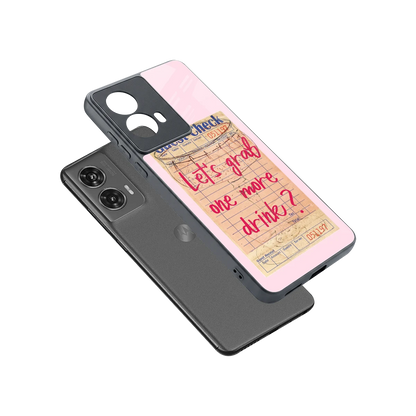 Last Call sleek motorola edge 50 fusion cover with tempered glass back and TPU edges