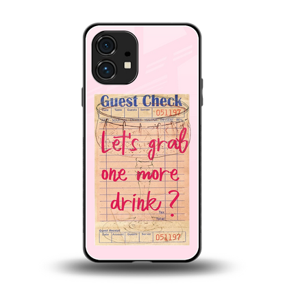 Last Call back phone cover | glass case for nothing phone 1