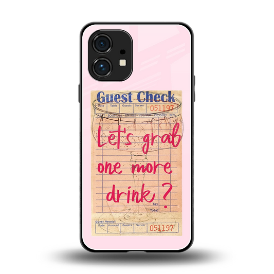 Last Call back phone cover | glass case for nothing phone 1