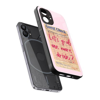 Last Call sleek nothing phone 1 cover with tempered glass back and TPU edges