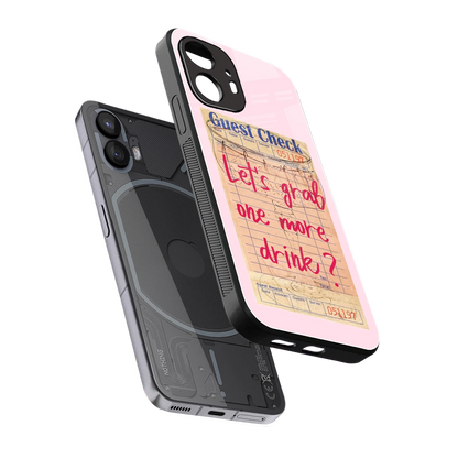 Last Call sleek nothing phone 2 cover with tempered glass back and TPU edges