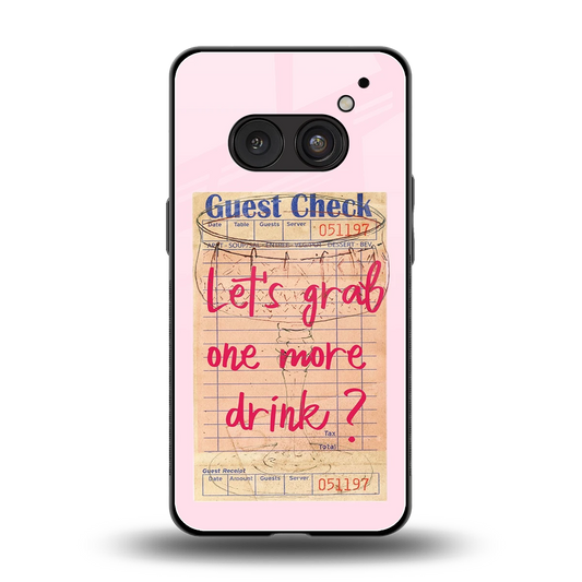 Last Call back phone cover | glass case for nothing phone 2a