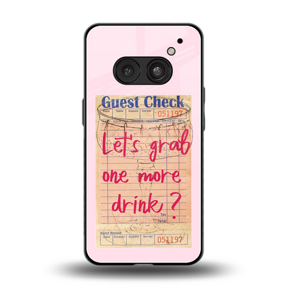 Last Call back phone cover | glass case for nothing phone 2a plus