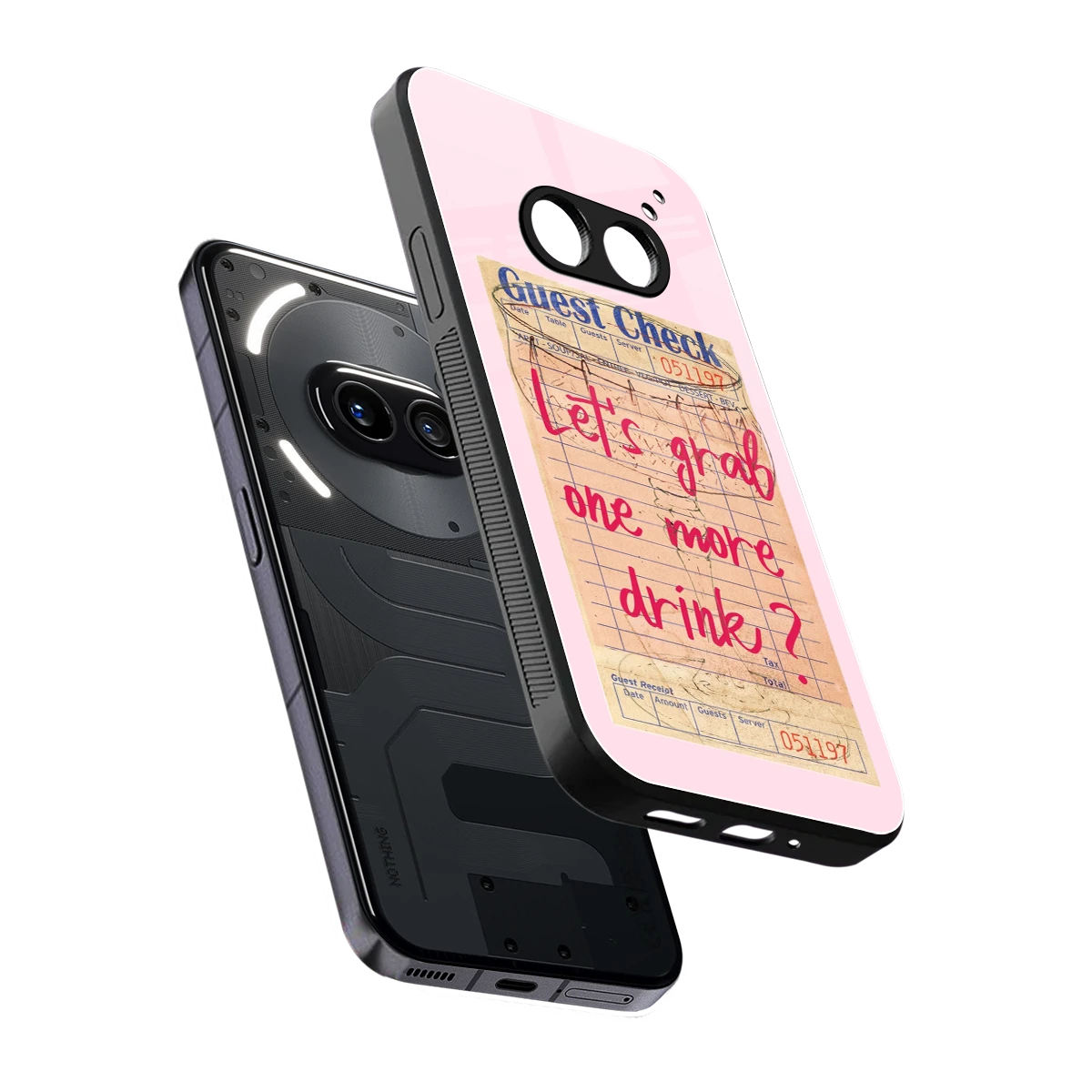 Last Call sleek nothing phone 2a plus cover with tempered glass back and TPU edges