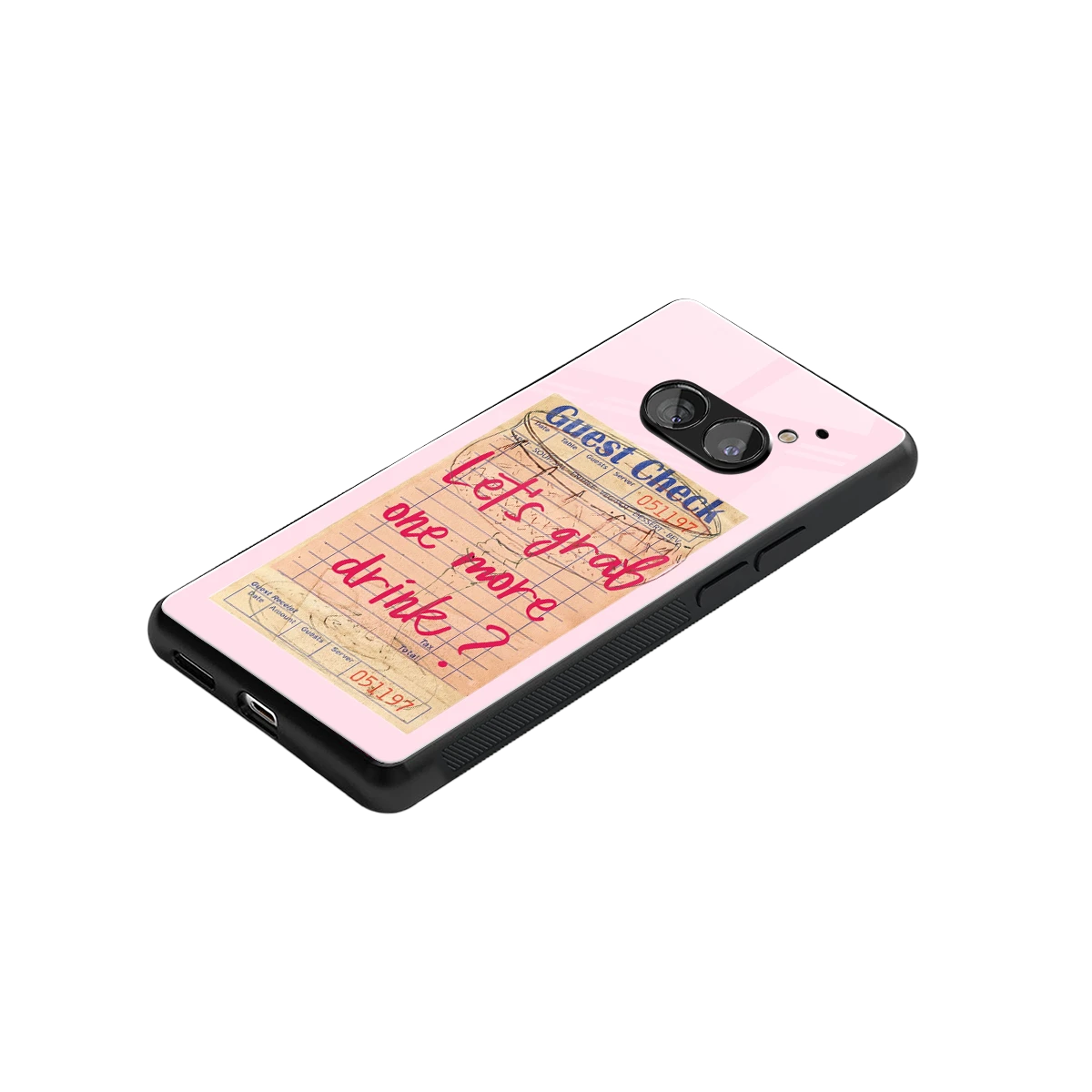 Last Call stylish phone case for nothing phone 2a plus | glossy glass and slim fit