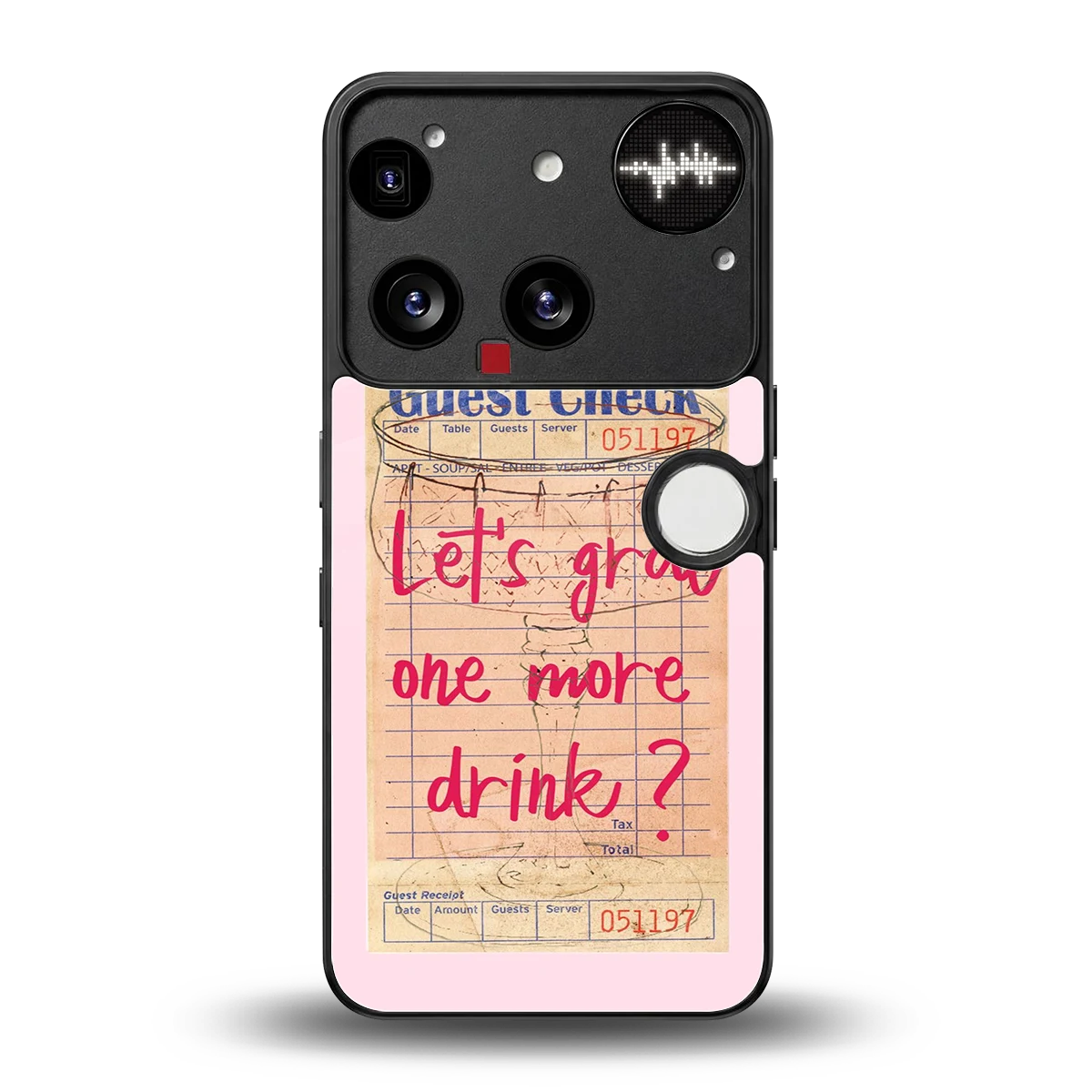 Last Call back phone cover | glass case for nothing phone 3
