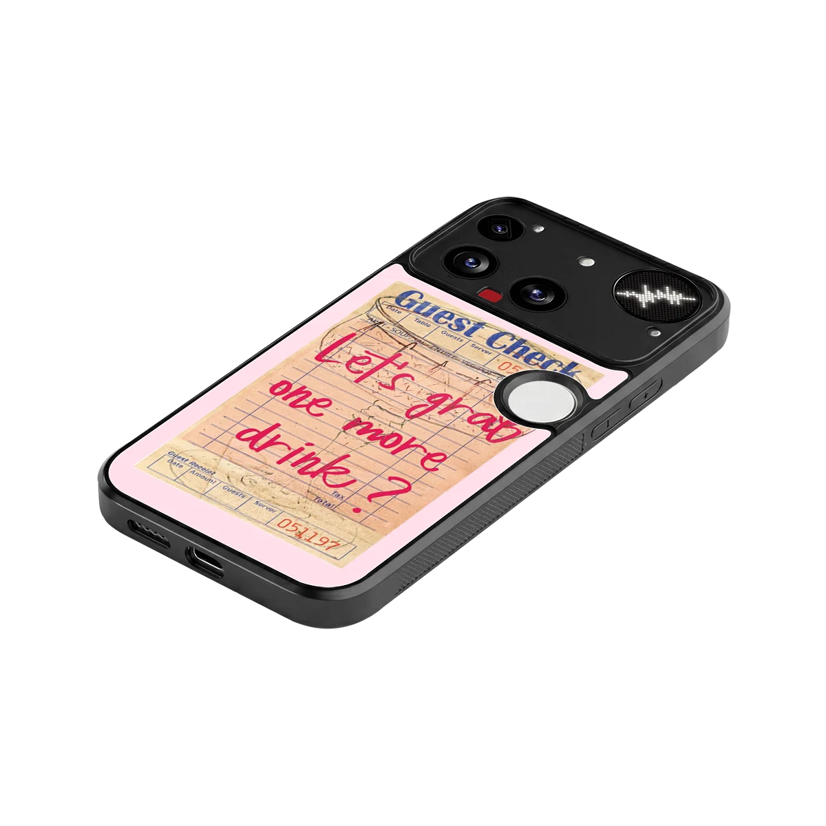 Last Call stylish phone case for nothing phone 3 | glossy glass and slim fit
